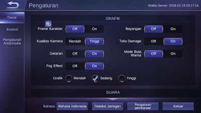 Cara Mengatasi Lag Mobile Legends 3