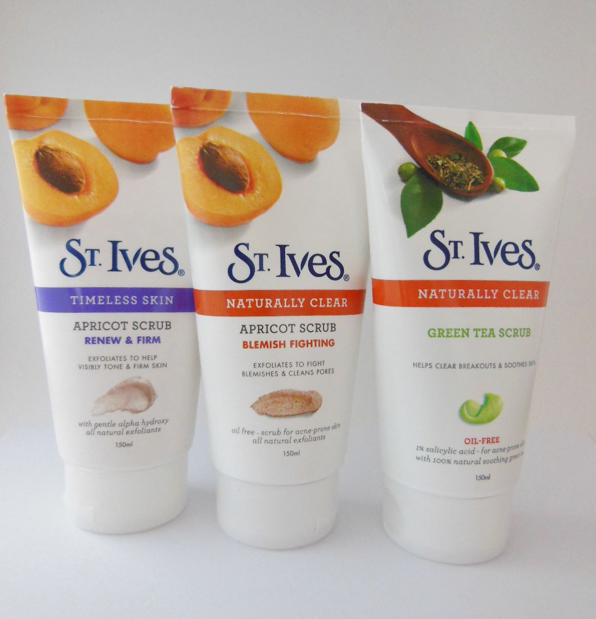 Product Review St Ives Timeless Skin Apricot Renew & Firm Scrub