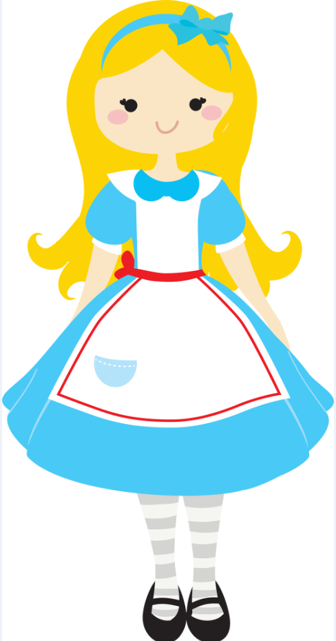 free clipart images of alice in wonderland - photo #47