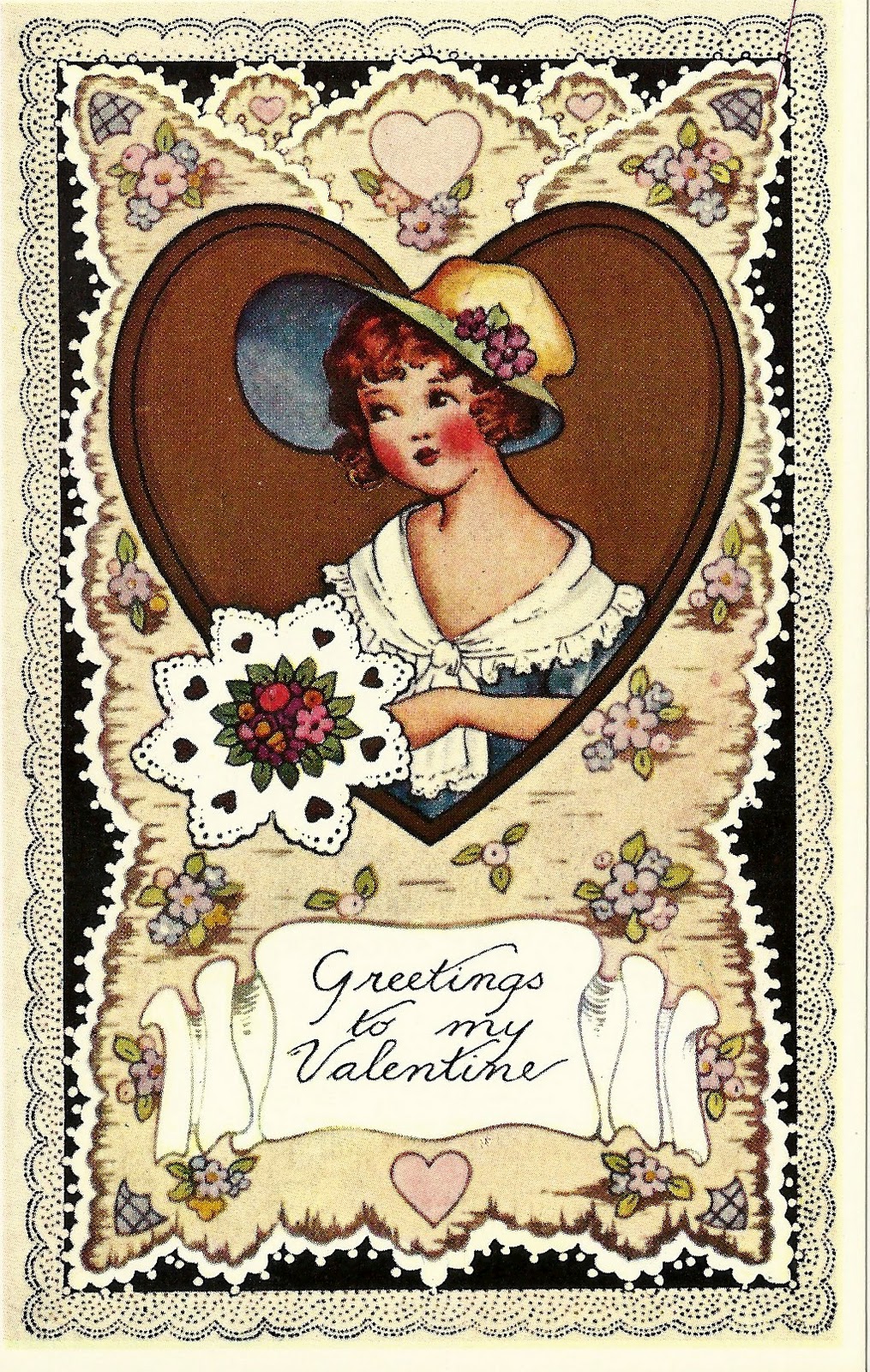Vintage Valentine Printables