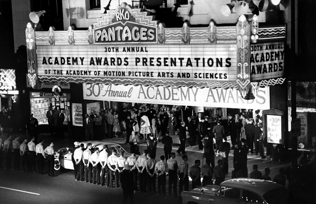Los ensayos para los Premios Oscar de 1958