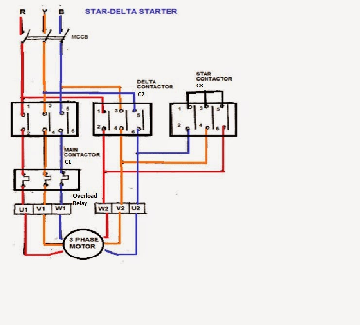 3 Phase Star Delta Motor Connection Diagram Pdf