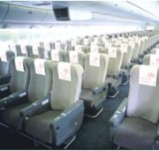 JAL x Tokyo Sky Tree Jet headrests