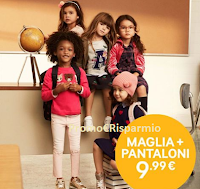 H&M: maglia +pantaloni bimbi a meno di 10€ e non solo ! Logo H&M: maglia +pantaloni bimbi a meno di 10€ e non solo !