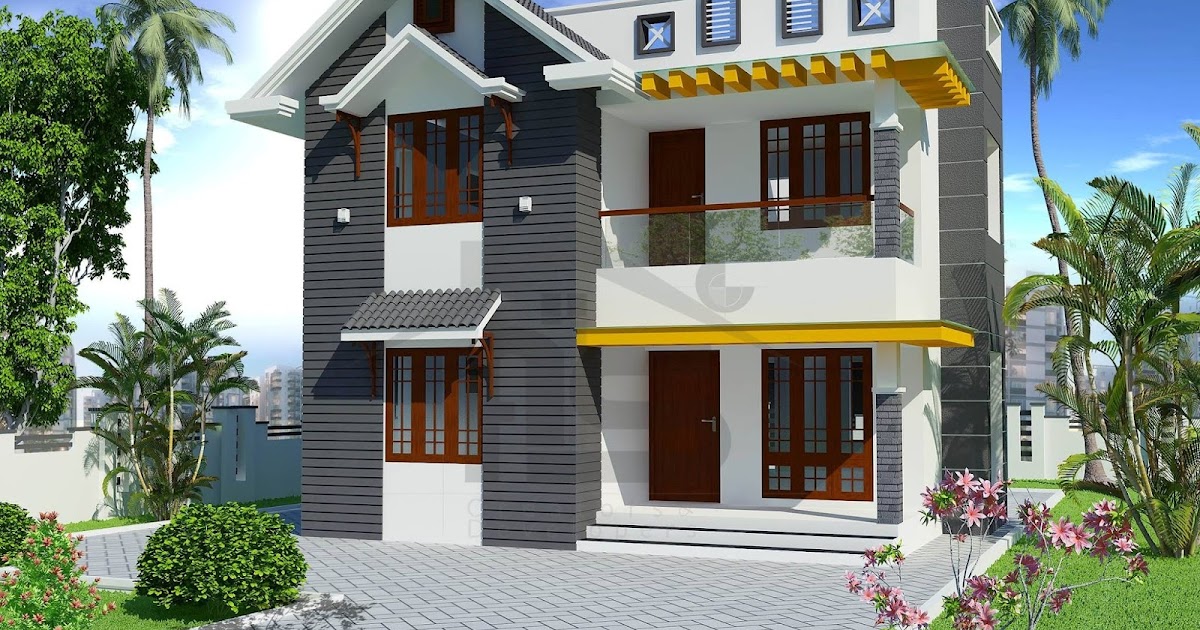 3 Bedroom House Plans In Kerala Double Floor Kerala