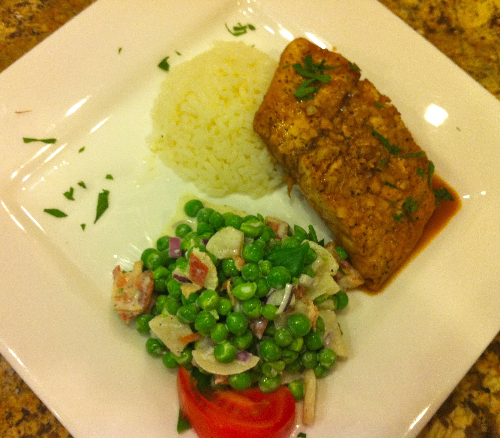 GREAT EATS HAWAII SOY GLAZED MAHI MAHI WITH GARLIC AND GINGER