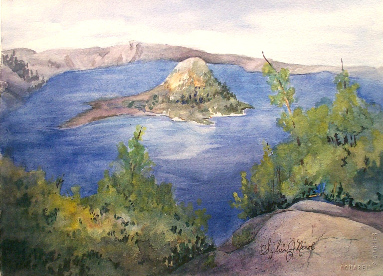 My Art Crater Lake
