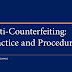 Book Review: Anti-Counterfeiting: Practice and Procedure