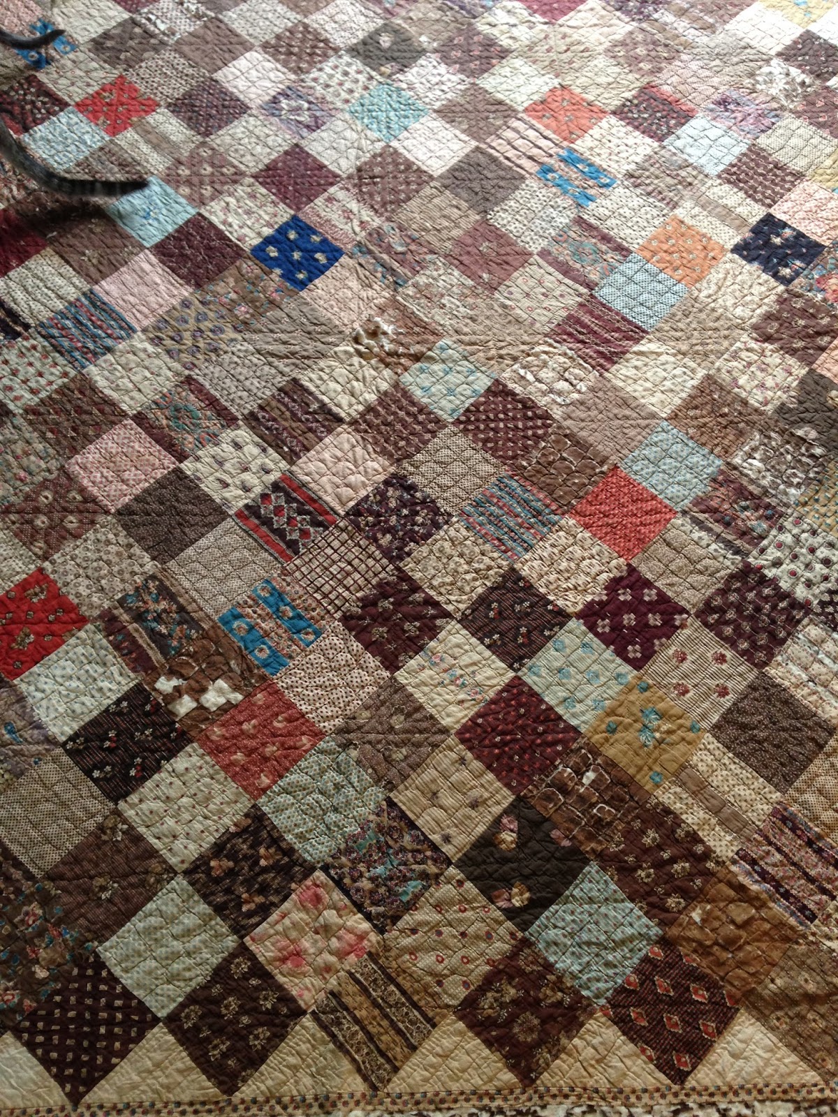 Welsh Quilts 1861 Quilt made by Katy Low