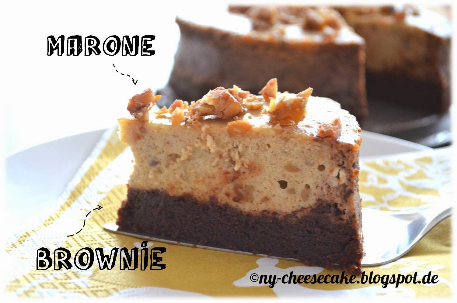 ...like a piece of New York Cheesecake... New York Cheesecake mit Nuss
