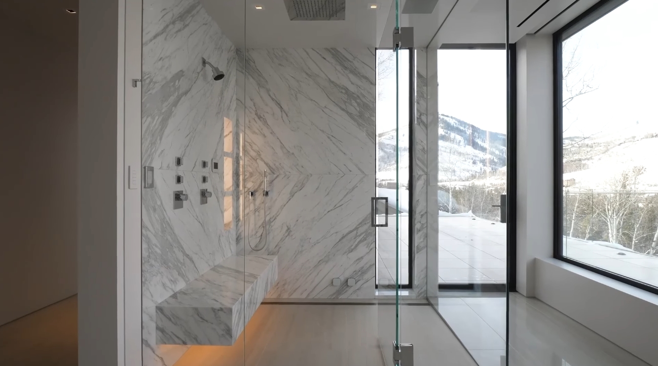 56 Photos vs. 165 W Forest Rd, Vail, CO Luxury Mansion Interior Design Tour