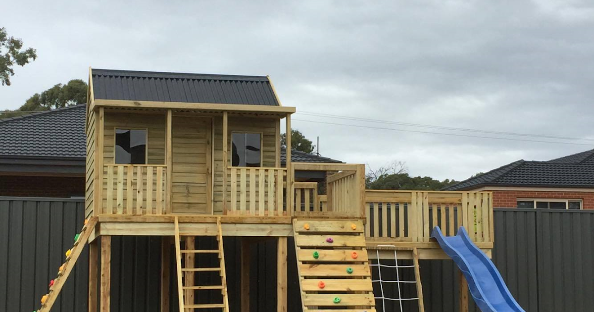 How To Build A Wooden Cubby House For Your Kids