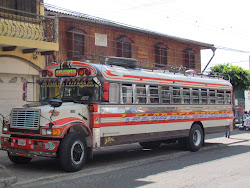 The ever lovable "Chicken Bus," Palenque