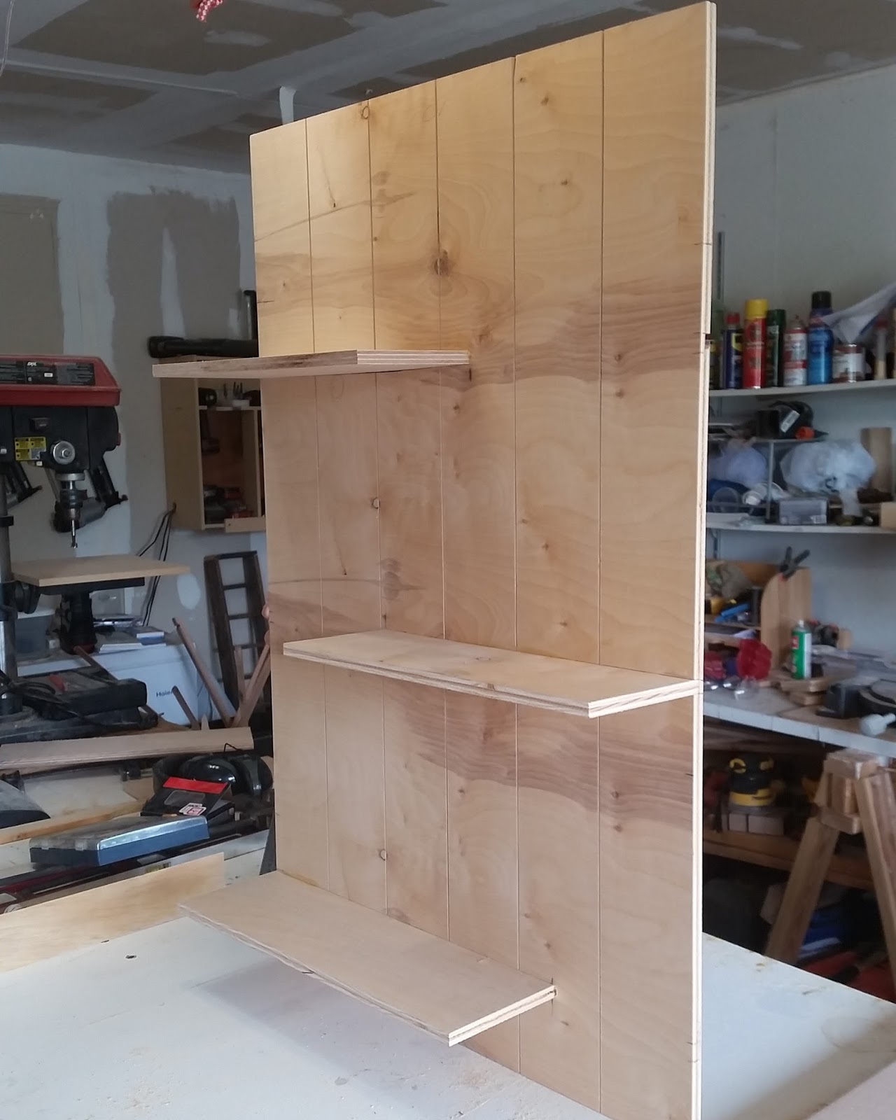 DK WoodWorks Floating Shelf Panel