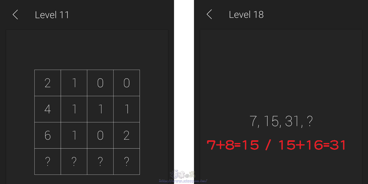 Math Riddles 數學解謎遊戲