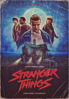 Cartel promocional de la serie Stranger Things, de Netflix