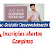 Curso gratuito de desenvolvimento web em Campinas