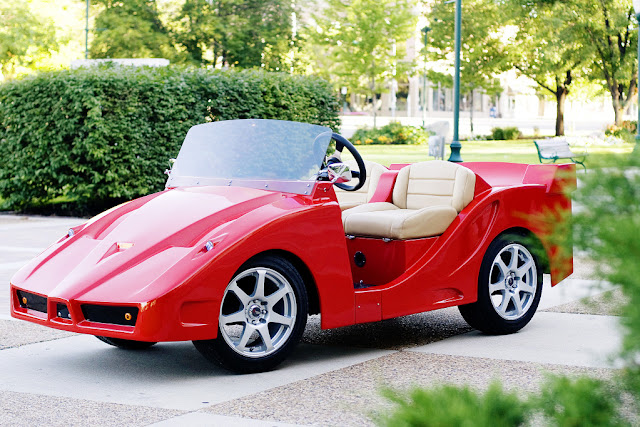 Ferrari enzo golf cart by Pennwick