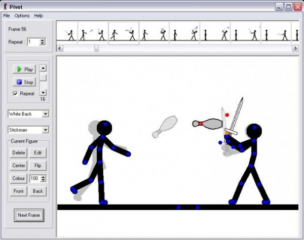 Pivot Animator dan Stick Figure