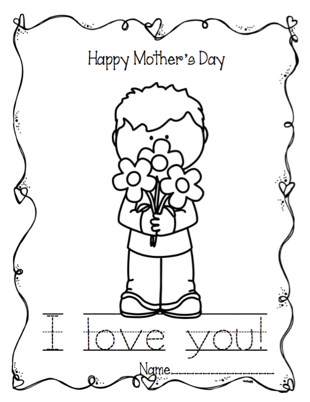 Free Blank Printable Mother S Day Templates