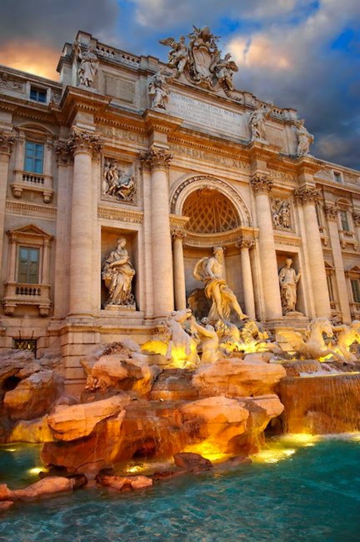 10 Hottest Summer Destinations In Europe | Trevi Fountain,Rome 10 Hottest Summer Destinations In Europe | Trevi Fountain,Rome