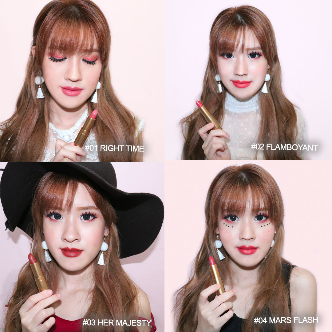 luxcrime ultra satin lipstick review swatches indonesia luxcrime ultra satin lipstick review swatches indonesia