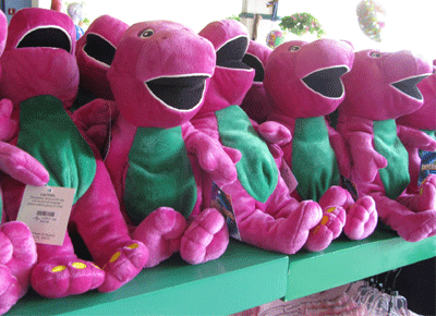 barney the dinosaur universal studios