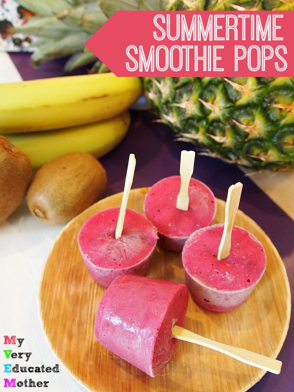 Keep cool with this quick and easy frozen summer treat! With only two ingredients it's perfect for making with the kids! Keep cool with this quick and easy frozen summer treat! With only two ingredients it's perfect for making with the kids!