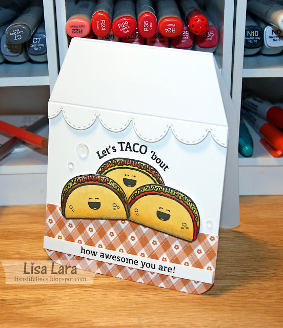 Lisa's Life Lines Your Next Stamp Release Preview TACO BOUT IT