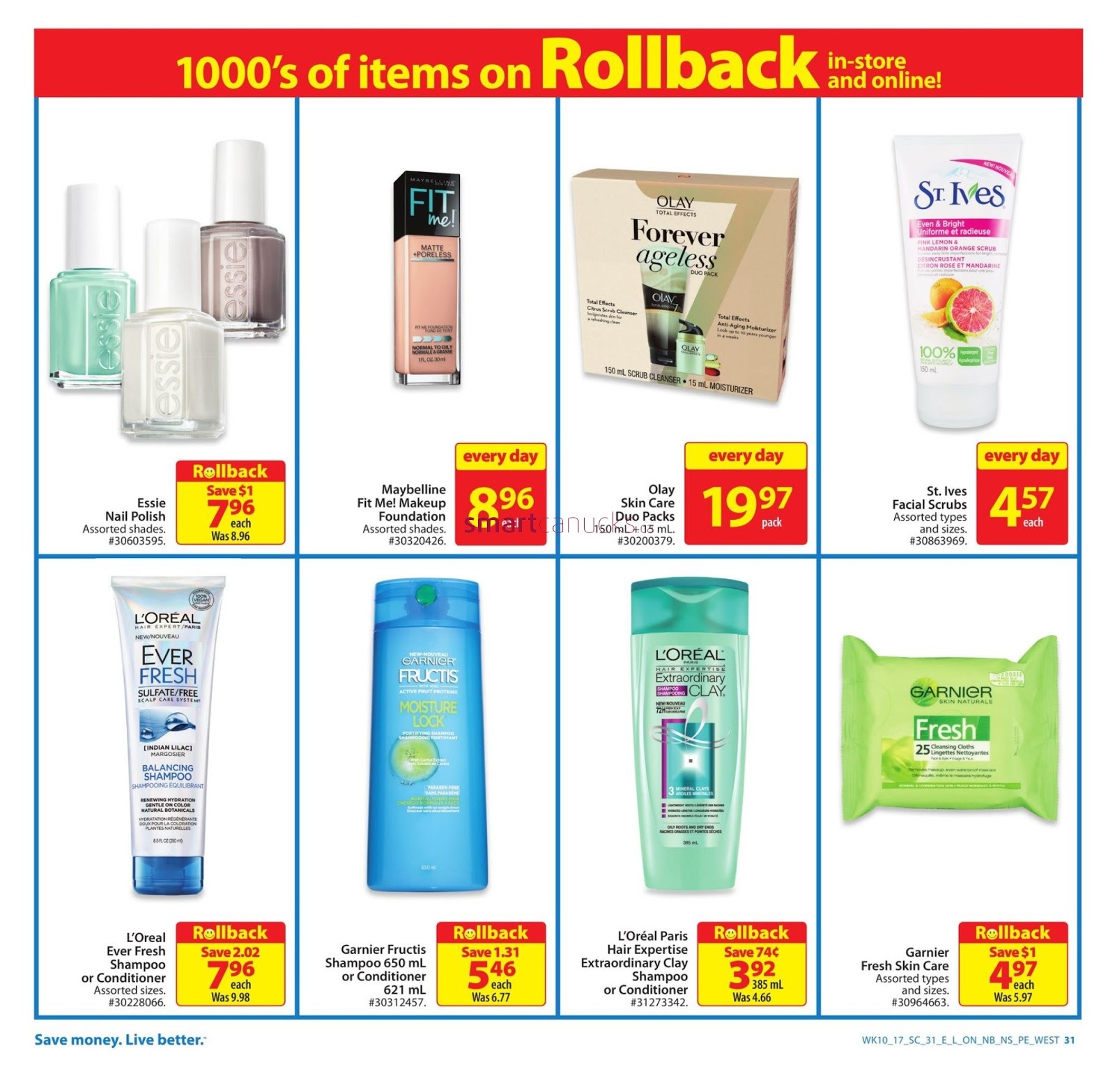 walmart canada flyer march 30 to april 5 2017 walmart flyer march 28