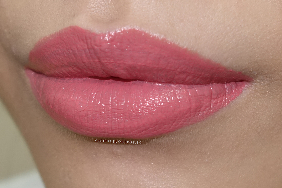 Revlon Lipstick 415 Pink in the Afternoon Review Lip Swatch.