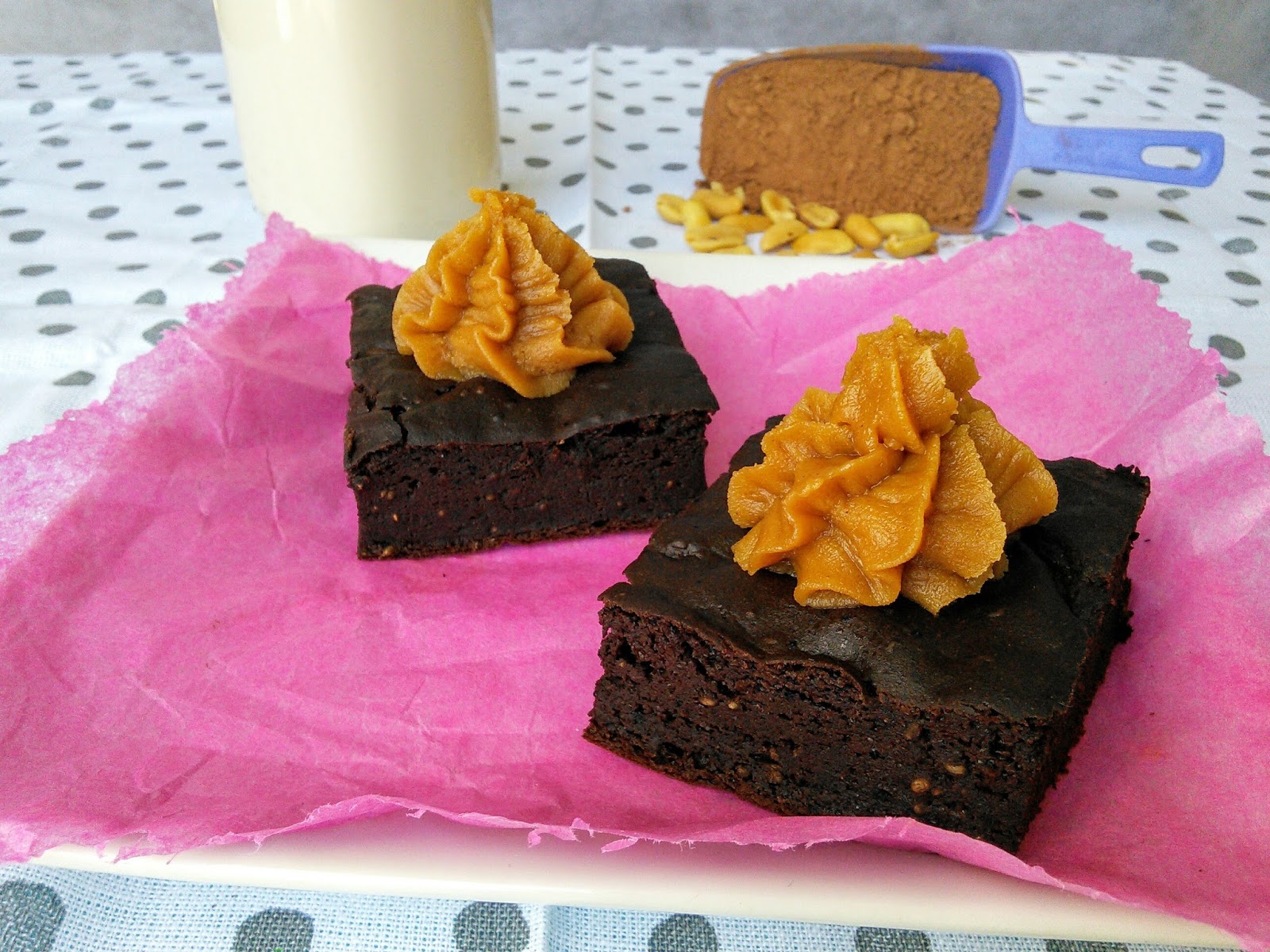 Gluten Free Peanut Butter Chocolate Brownies