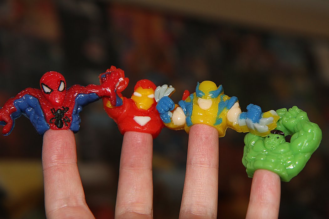 Gummy Candy Finger Puppets