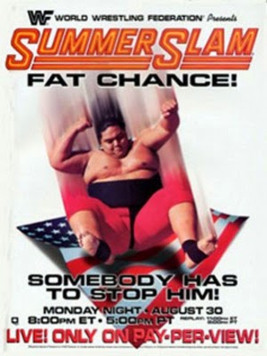 WWF / WWE Summerslam 1993: Event poster