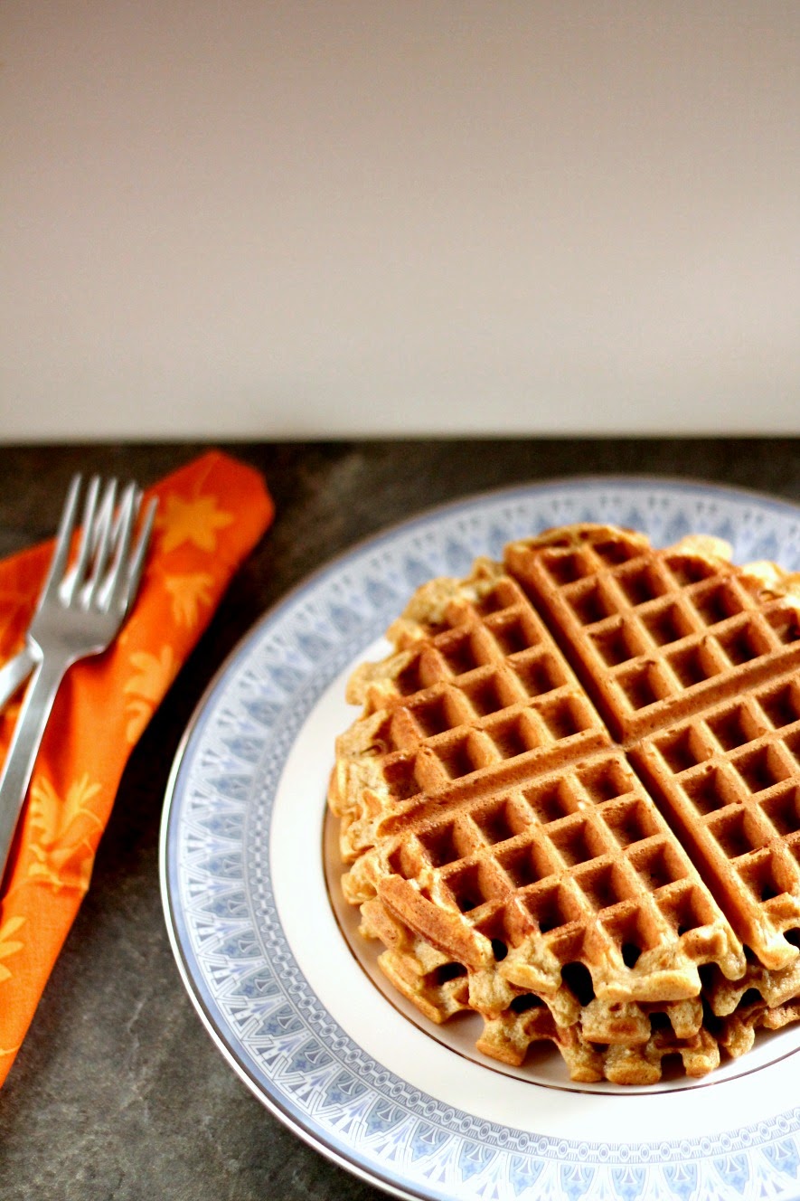 Chocolate & Chillies Pumpkin Waffles