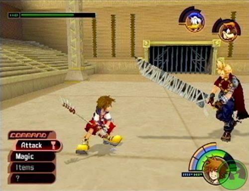 Kingdom Hearts PS2 Gameplay
