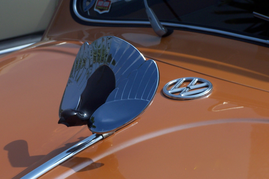 Just A Car Guy vintage bug deflectors