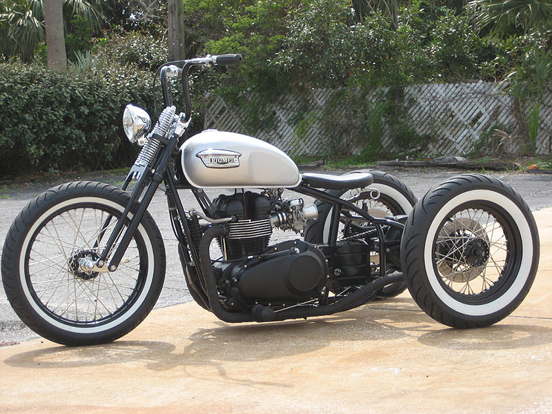 triumph bonneville trike