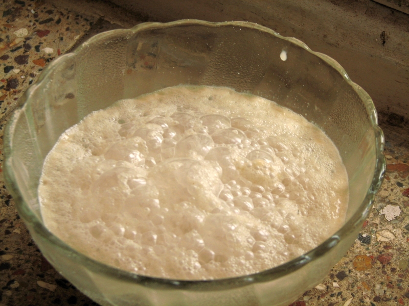 Food! Whole Wheat (आटा) Crusty Bread