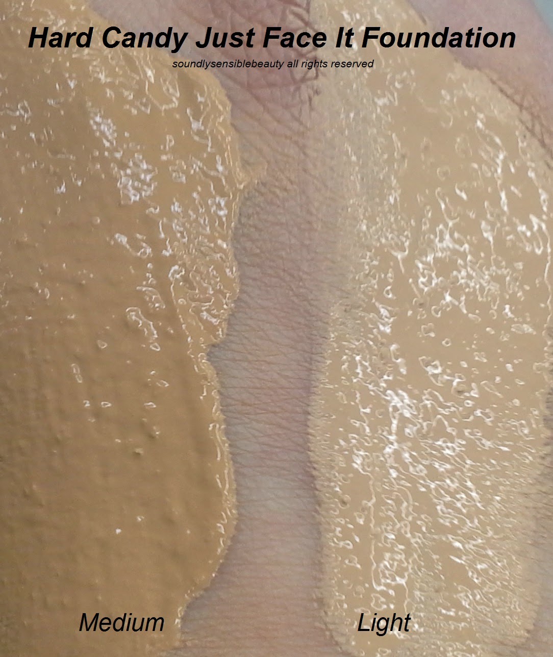 Hard Candy Just Face It Foundation; Review & Swatches!