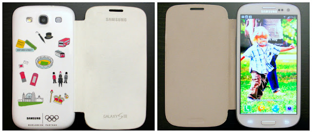 Samsung GALAXY S3 with London 2012 Olympics Limited Edition Flip Cover Samsung GALAXY S3 with London 2012 Olympics Limited Edition Flip Cover