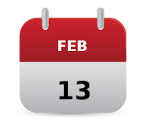 13 feb