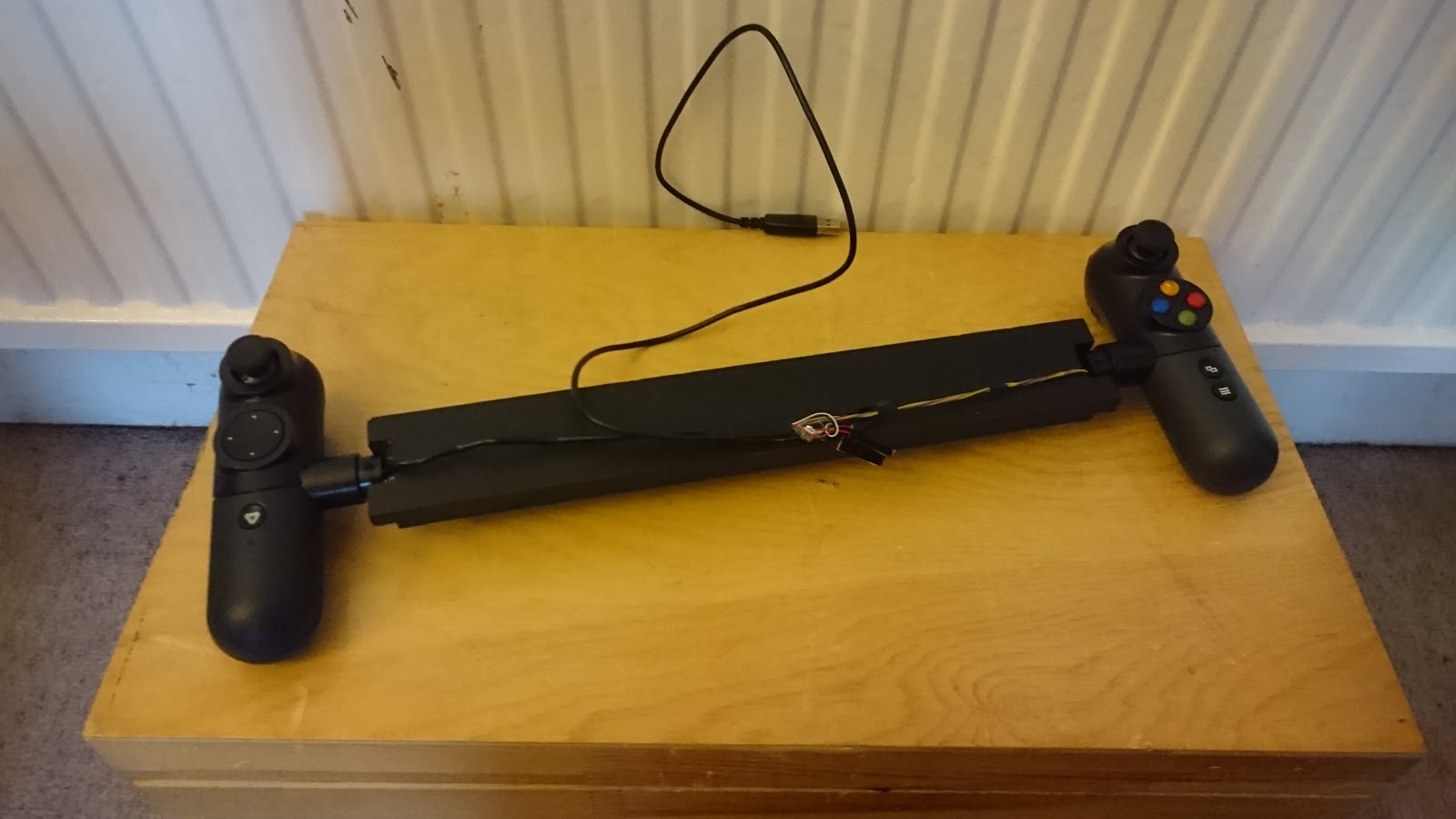 Motion Graphics Retrofitting a gaming controller from a Linx Vision