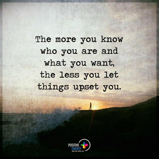The earlier you find yourself the better because the more you know who ...