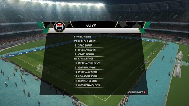 Scoreboard Africa Cup And Nations PES 2017 Scoreboard Africa Cup PES 2017