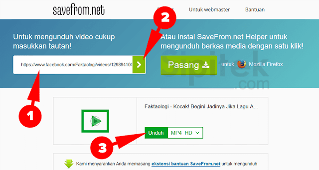 Cara Download Video di Facebook Cara Download Video di Facebook