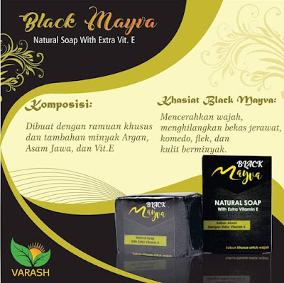 Produk Minyak Varash Elliva Oil dan Black Mayva Soap