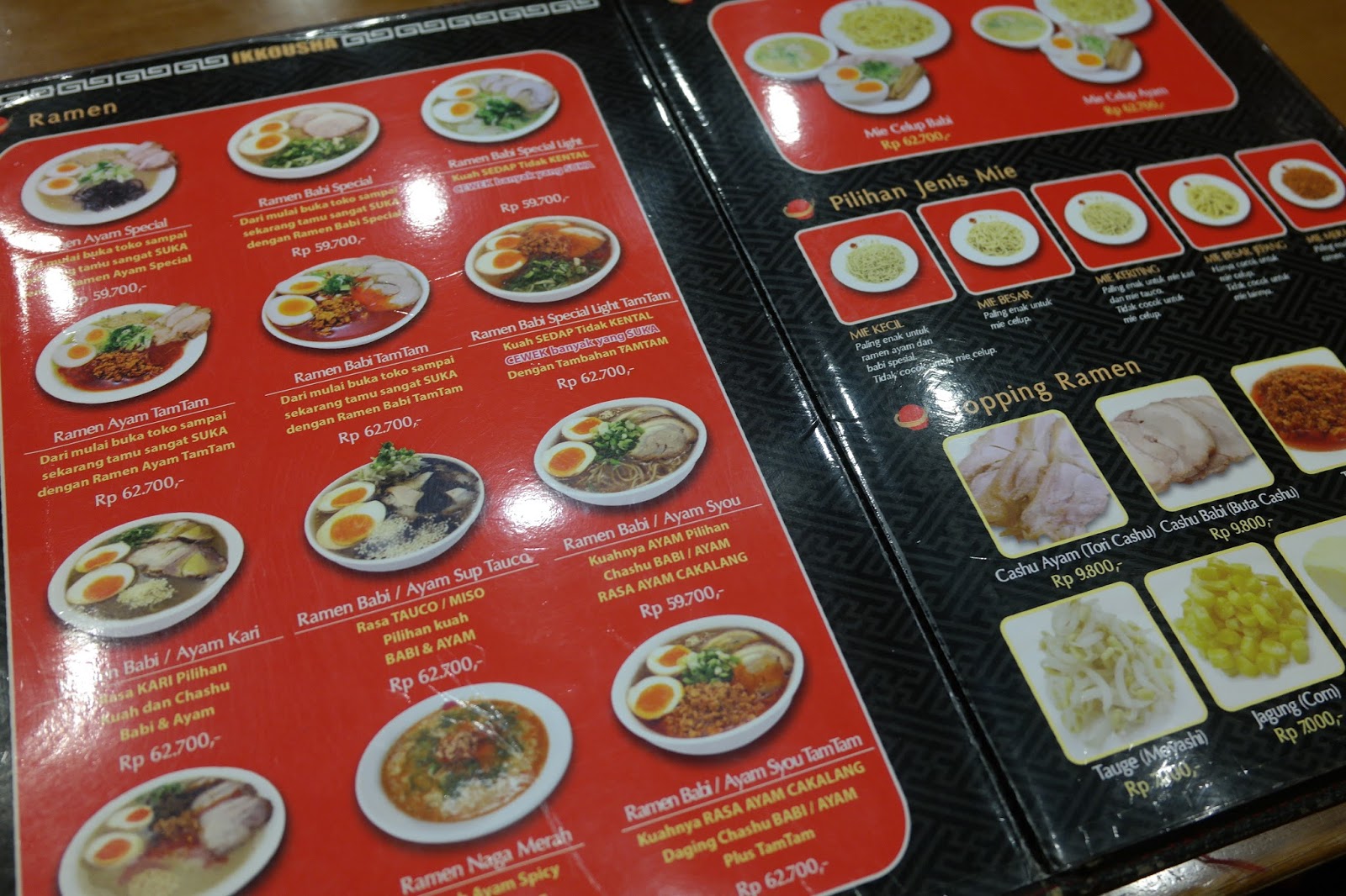 Mencicip Ramen di Resto Hakata Ikkousha Demangan Baru Jogja