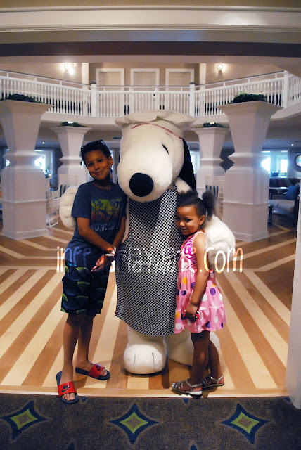 Snoopy at @CedarPoint Resorts Hotel Breakers #bloggingatCP