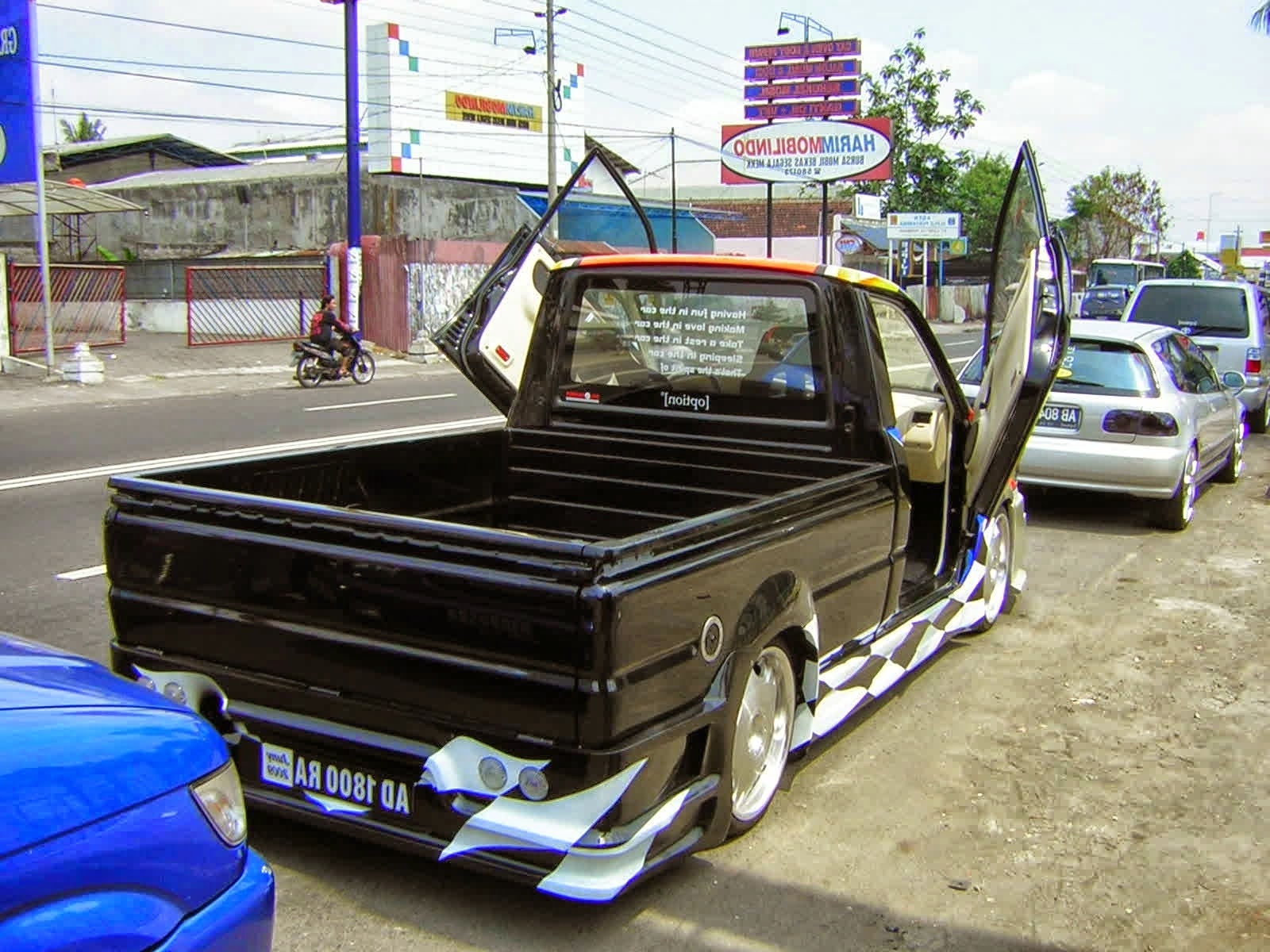 Foto Modifikasi Mobil Pick Up Suzuki Futura